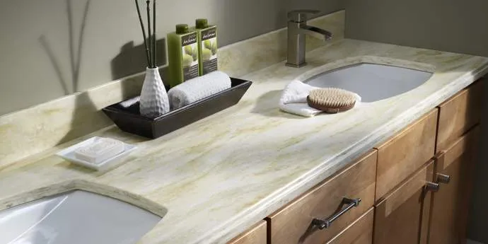 Wilsonart Solid Surface: corian photography saffron vignette