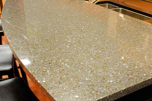 IceStone®: comptoir verre recycle cuisine salle de bains icestone heirloomgrey