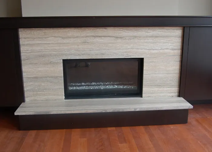 Limestone & Travertine: silvertraverinefireplace