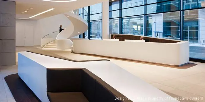 Corian®: dupont corian icade premier haus photo werner huthmacher