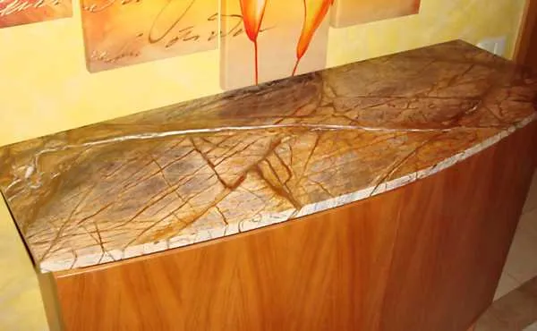Onyx: modern interior design trends natural stone onyx